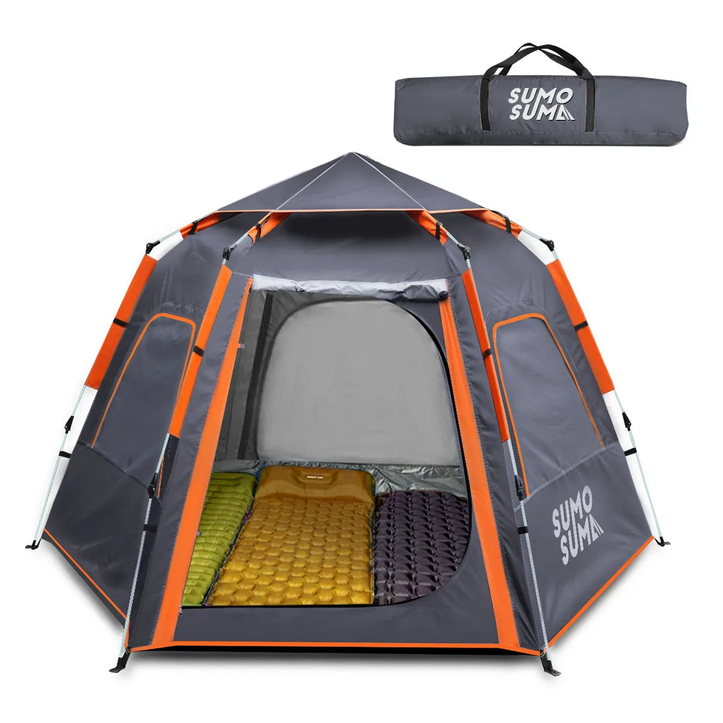 Tente Pop-Up XXL 3-4 Personnes Étanche — CampNest Horizon